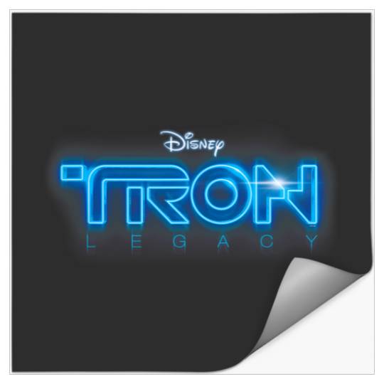 Discover Disney TRON Legacy  2010 Movie Logo Stickers