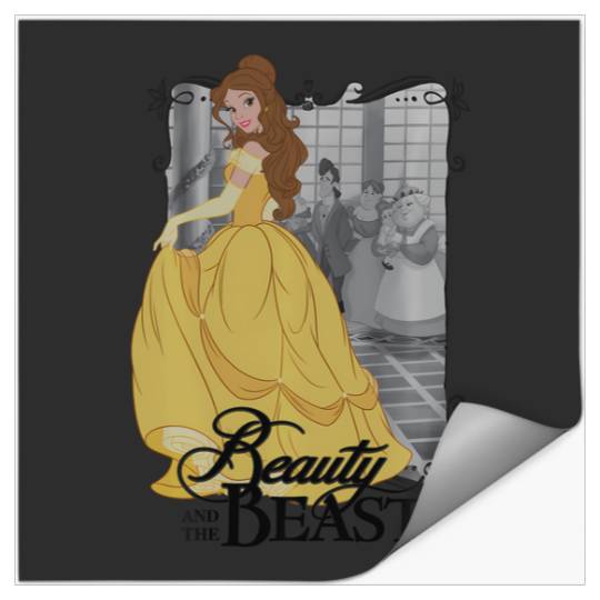 Discover Disney Beauty And The Beast Belle Dancing Portrait Stickers
