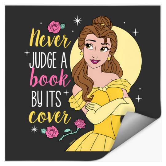 Discover Disney Princess - Never Judge A Book By Its Cover Stickers