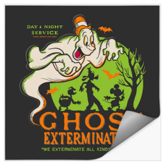 Discover Disney Mickey And Friends Halloween Ghost Exterminators Stickers