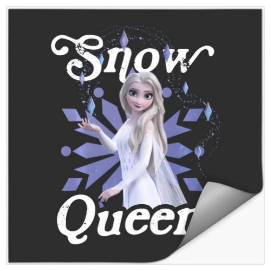 Discover Disney Frozen 2 Elsa Snow Queen Portrait Stickers