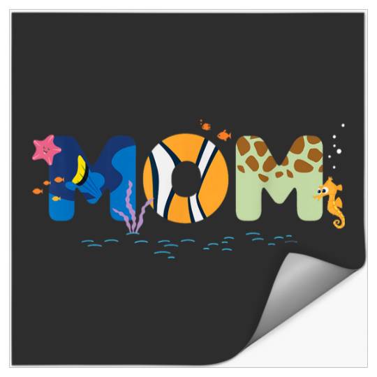 Disneyss And Pixarss Finding Nemo Mom Mothers Day Birthday Stickers
