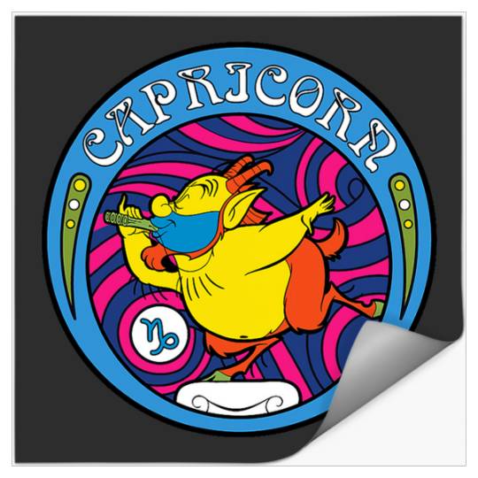 Disney Hercules Phil Zodiac Capricorn Stickers