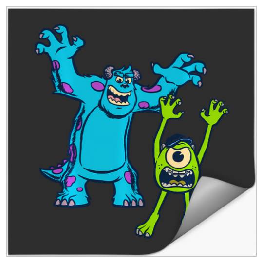 Discover Disney Pixar Monsters University Sulley And Mike Stickers