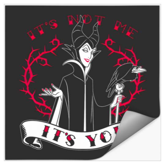 Discover Disney Villains Valentines Maleficent It'S Not Me It'S You Stickers
