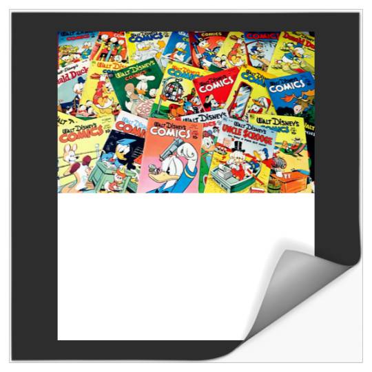 Disney Comics TShirt Stickers