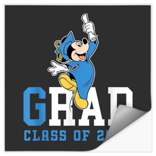Disneyss Mickey Mouse 2024 Graduation Class Of 24 Rad Grad Stickers