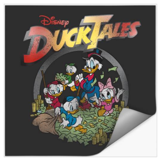 Discover Disney Ducktales Money Stickers