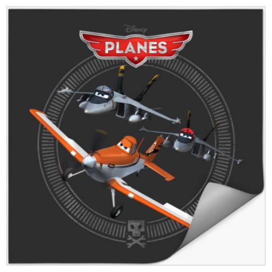 Discover Disney Planes Dusty Crophopper With Bravo And Echo Stickers