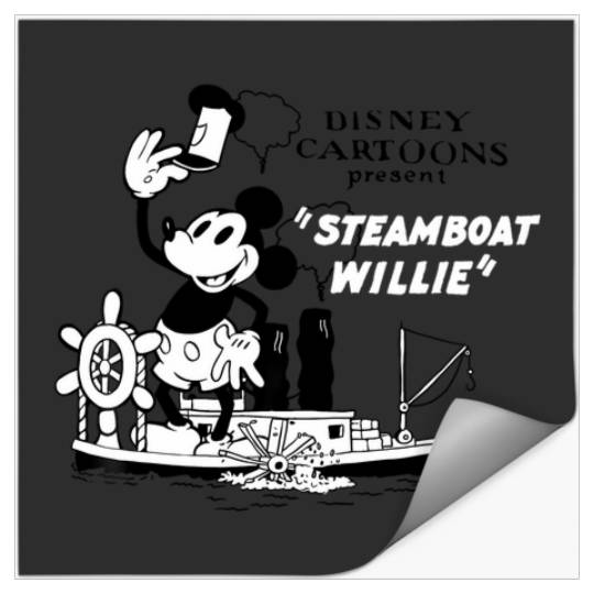 Discover Disney Mickey And Friends Steamboat Willie Original Disney Stickers
