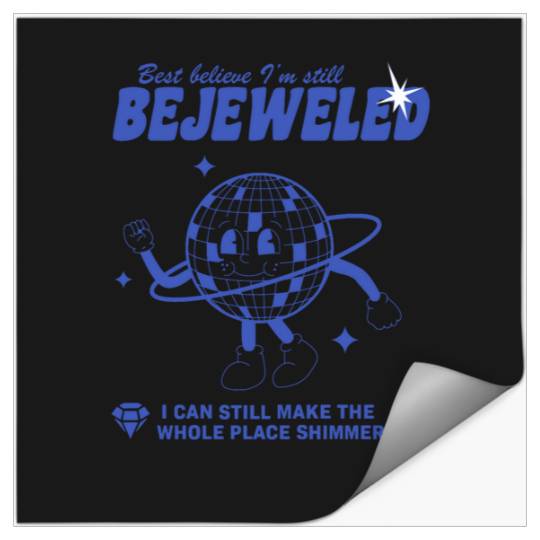 Discover Taylor - Bejeweled, dancing mirrorball graphic Stickers
