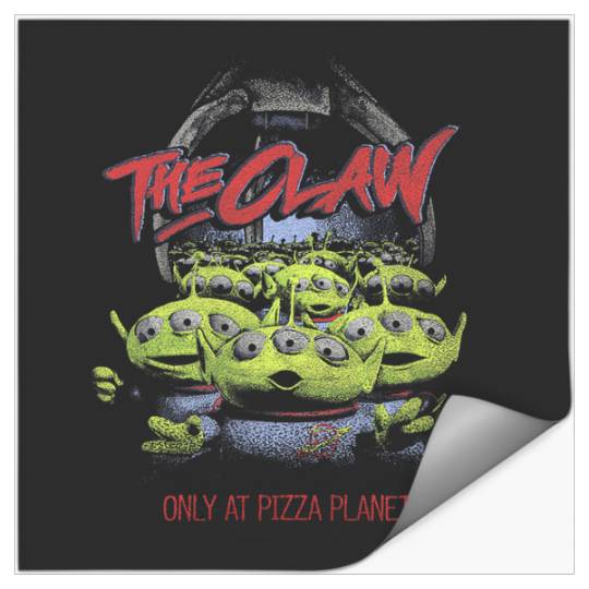 Disney Toy Story Aliens The Claw Only At Pizza Planet Poster Stickers