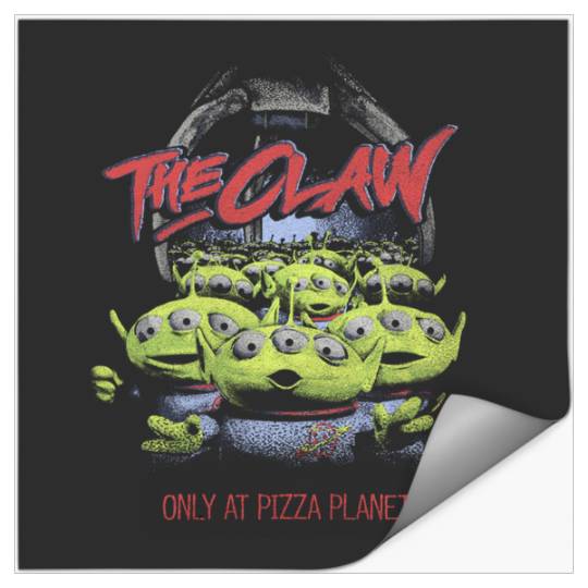 Discover Disney Toy Story Aliens The Claw Only At Pizza Planet Poster Long Sleeve Stickers