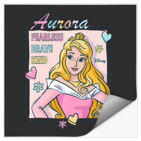 Disney Princess - Fearless Brave Kind Aurora Stickers