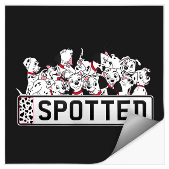 Disney 101 Dalmatians Group Shot Puppy Crew Spot Stickers