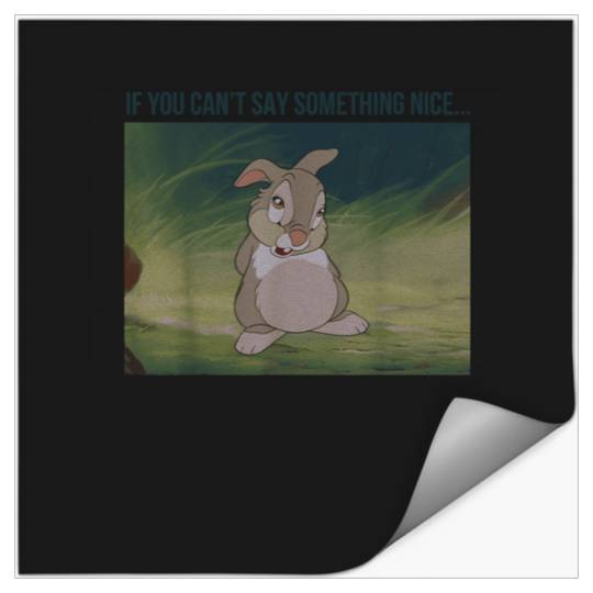 Disney Bambi Thumper If You Cant Say Something N Stickers