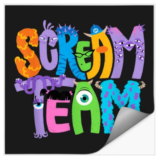Discover Disney and Pixar’s Monsters, Inc. Scream Team Ha Stickers