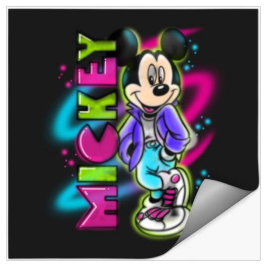 Disneyss Mickey Mouse Airbrush Stickers
