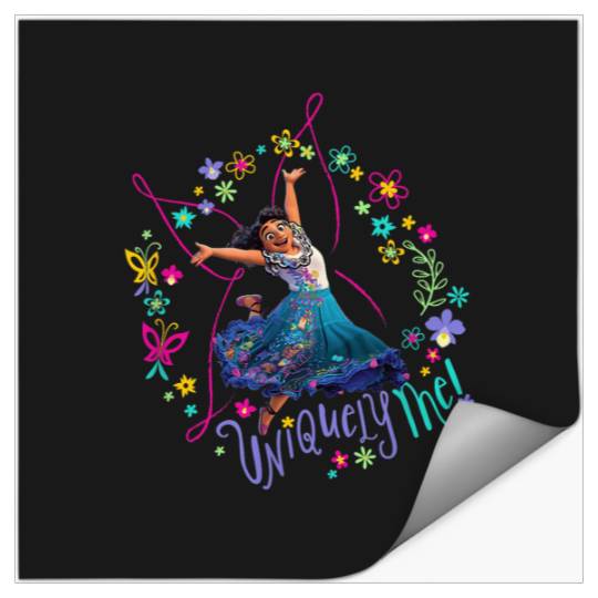 Disney Encanto Mirabel Uniquely Me Pink Butterfl Stickers