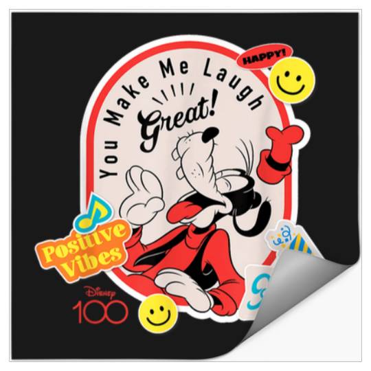 Discover Disney 100 Goofy You Make Me Laugh Happy Faces S Stickers