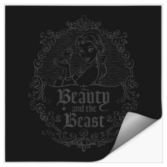 Disney Beauty And The Beast Belle Portrait Stickers