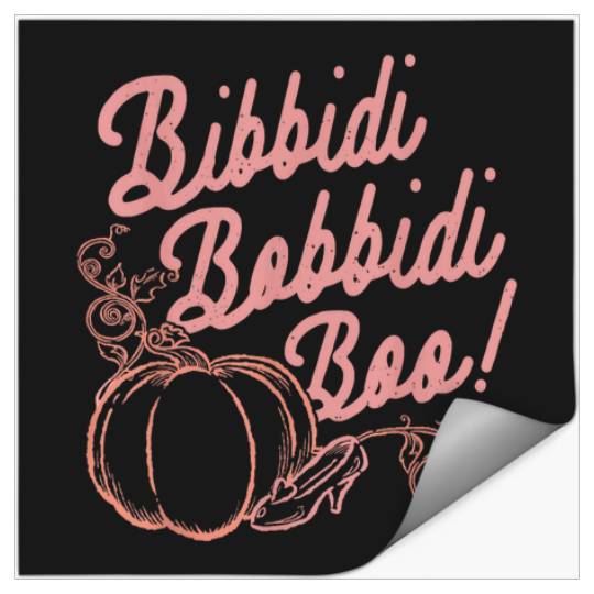 Discover Disney Cinde Bibbidi Bobbidi Boo Pumpkin Stickers