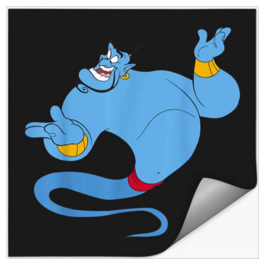 Disney Aladdin Genie Floating Happy Portrait Stickers