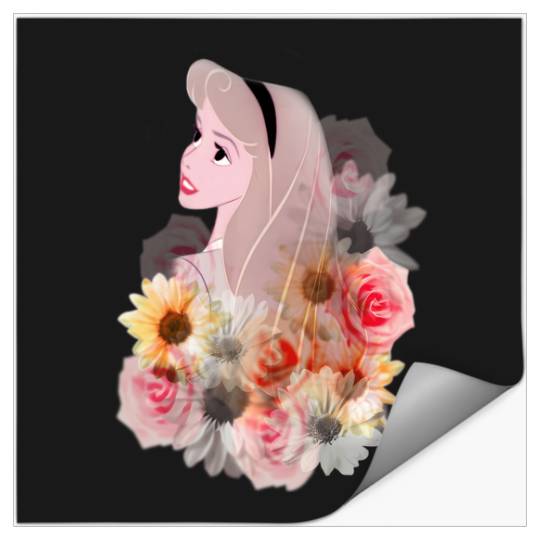 Discover Disney Princess Aurora Sleeping Beauty Floral Stickers