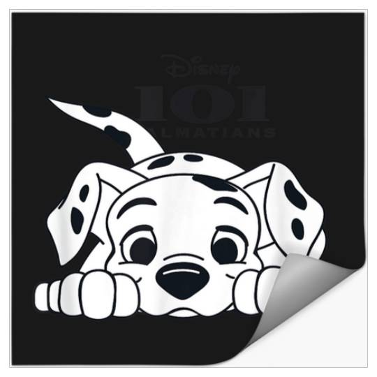 Disney 101 Dalmatians Playful Position Puppy Log Stickers