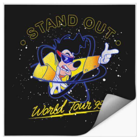Disney A Goofy Movie Powerline Stand Out World T Stickers