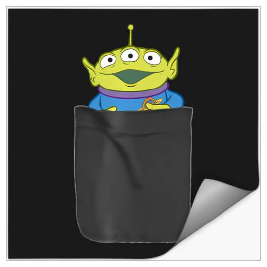 Discover Disney Pixar Toy Story Alien Faux Pocket Stickers