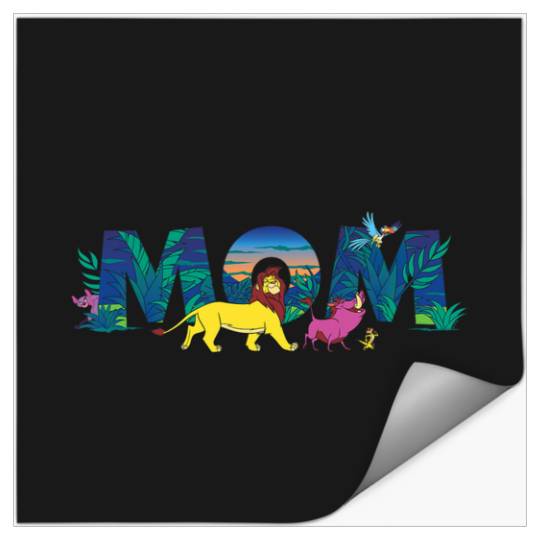Disney The Lion King Simba & Pals Mom Mother’s Day Birthday Stickers