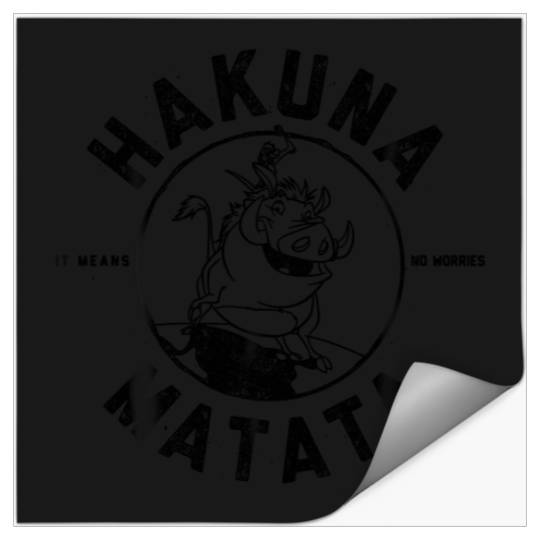 Discover Disney Lion King Timon Pumbaa Hakuna Mata Stickers