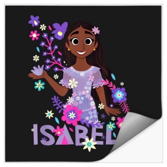 Disney Encanto Isabela Madrigal Floral Stickers