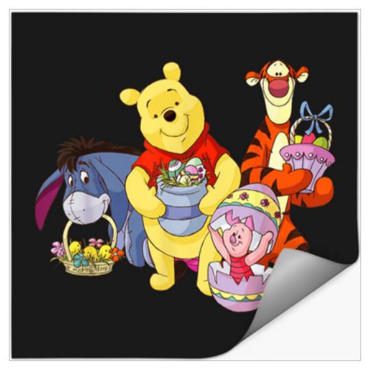 Disney Easter Winnie The Pooh Shoes Amp Jewelry2 Stickers