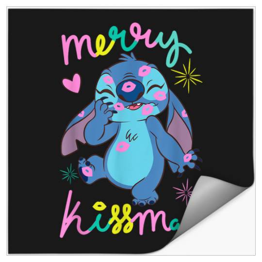 Discover Disneyss Lilo Stitch Christmas Merry Kisssmas Stitch Logo Stickers