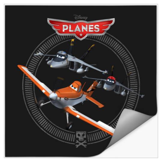 Discover Disney Planes Dusty Crophopper With Bravo And Echo Stickers
