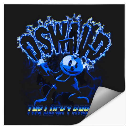 Discover Disney Epic Mickey Oswald The Lucky Rabbit Portrait Stickers