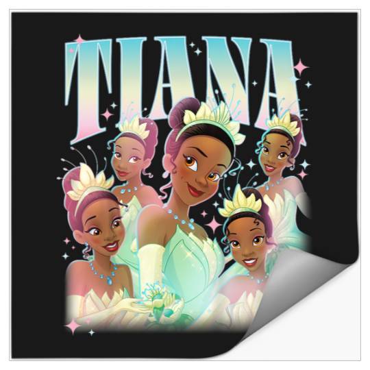 Disneyss The Princess And The Frog Beautiful Tiana Portraits Stickers