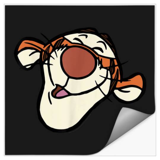 Disneyss Winnie The Pooh Tigger Happy Big Faces Costume Stickers
