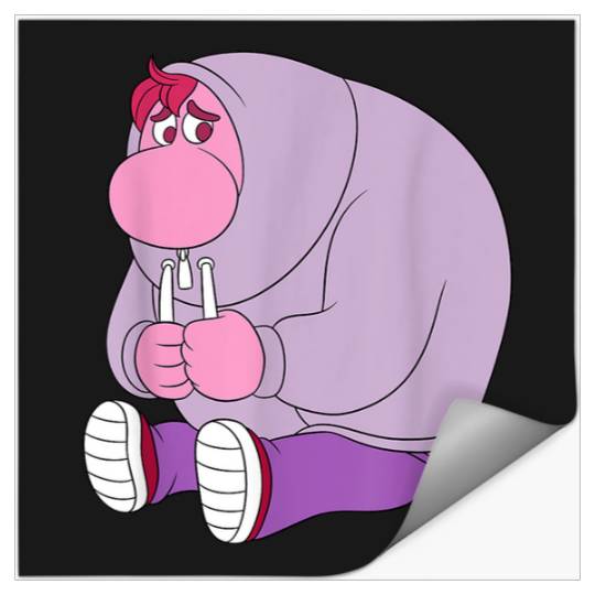 Disneyss Pixars Inside Out 2 Cute Embarrassment Chest Portrait Stickers