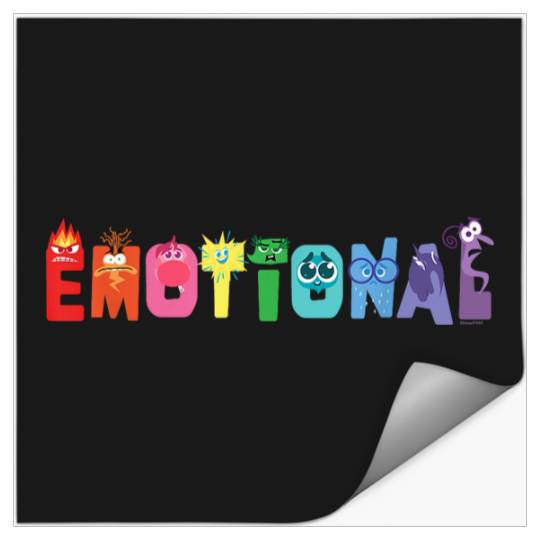 Disneyss And Pixarss Inside Out 2 Emotions Feeling Emotional Stickers