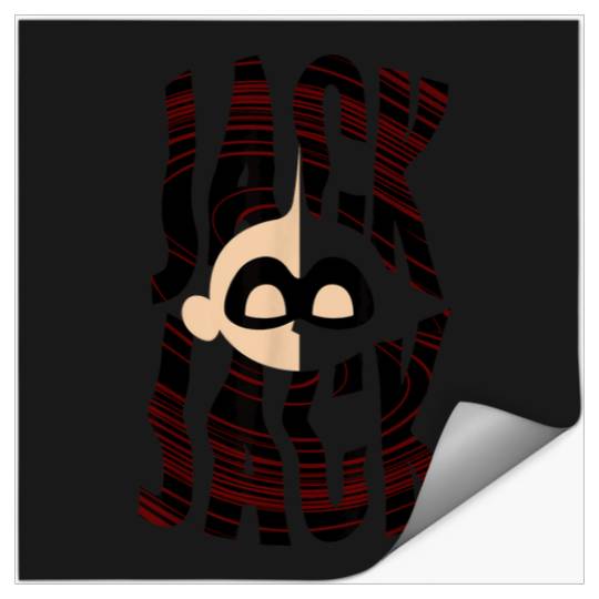 Disney Pixar Incredibles 2 JackJack Masked Portr Stickers