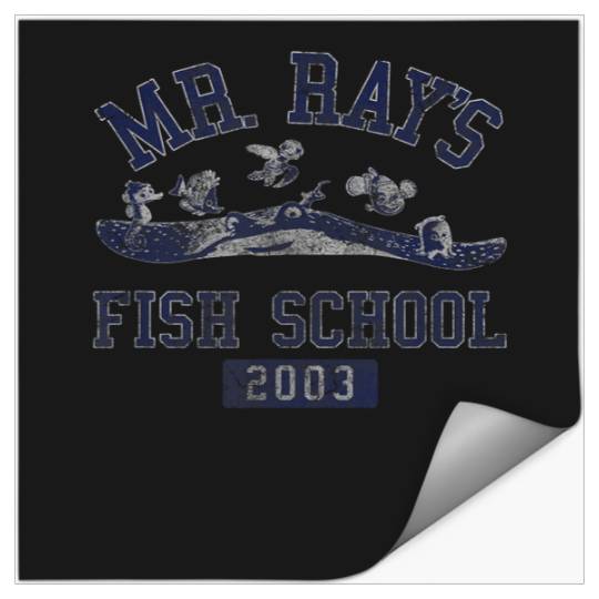 Disney Pixar Finding Nemo Mr. Rays Fish School 2 Stickers