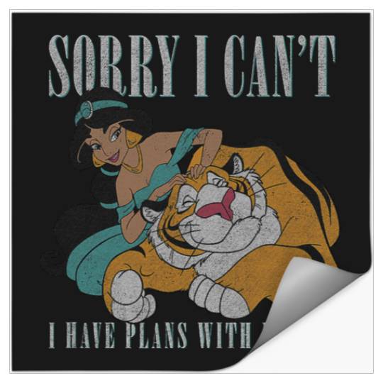 Disney Aladdin Jasmine And Rajah Sassy Quote Stickers