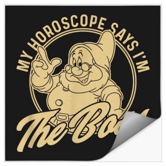 Disneyss Snow White And The Seven Dwarfs I'm The Boss Stickers