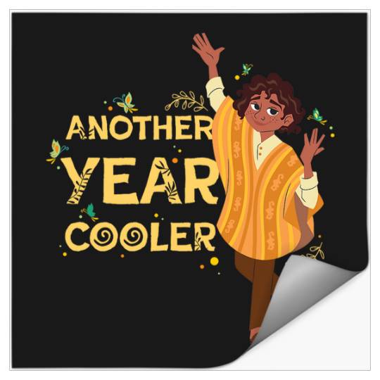 Disney Encanto Camilo Madrigal Another Year Cooler Birthday Stickers