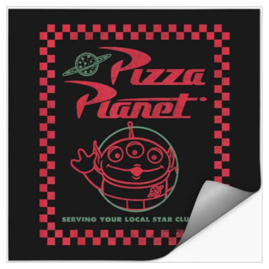 Disney Pixar Toy Story Alien Pizza Planet Box Ar Stickers