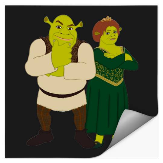 Shrek and Fiona  : Shrek Same Swamp Forever , Shrek Shirt, Disney Fiona Princess , Shrek,Shrek Stickers