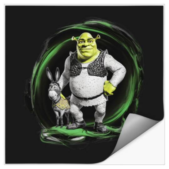 Shrek   2: Shrek Same Swamp Forever , Shrek Shirt, Disney Fiona Princess , Shrek,Shrek Stickers